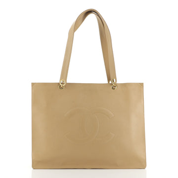 Chanel Vintage Timeless Open Chain Tote Caviar Large