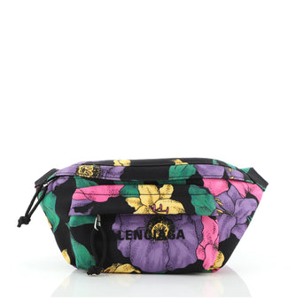 Balenciaga Wheel Belt Bag Printed Nylon Small