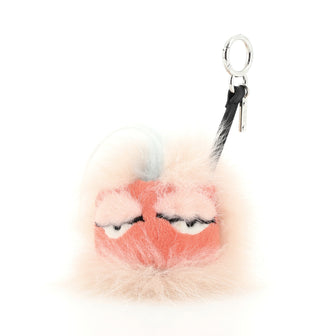 Fendi Furbet Bug Bag Charm Fur