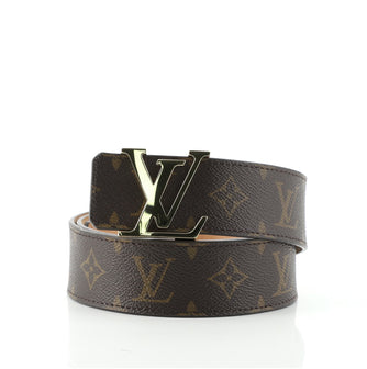 Louis Vuitton LV Initiales Belt Monogram Wide