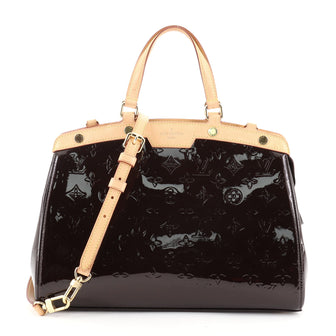 Louis Vuitton Brea Handbag Monogram Vernis MM