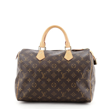 Louis Vuitton Speedy Handbag Monogram Canvas 30