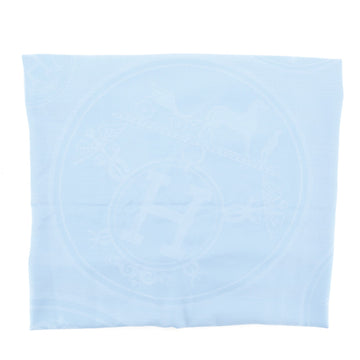 Hermes New Libris Stole Cashmere and Silk
