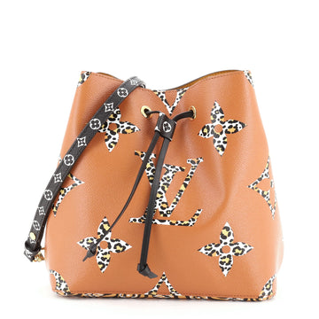 Louis Vuitton NeoNoe Handbag Limited Edition Jungle Monogram Giant