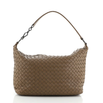 Bottega Veneta Zip Hobo Intrecciato Nappa Small
