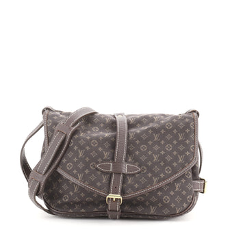 Louis Vuitton Saumur Handbag Mini Lin 30