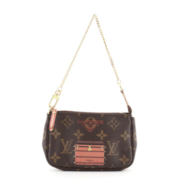 Louis Vuitton Pochette Accessoires Limited Edition Monogram Canvas Mini