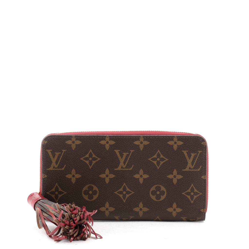 Louis Vuitton Monogram Canvas Tassel Zippy Wallet, Louis Vuitton  Small_Leather_Goods