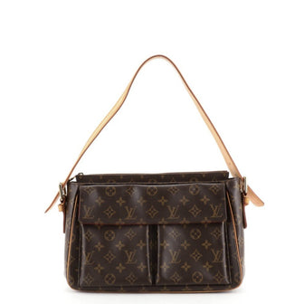 Louis Vuitton Viva Cite Handbag Monogram Canvas GM
