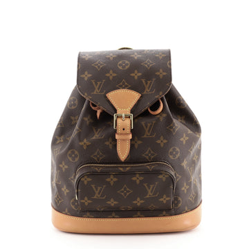 Louis Vuitton Montsouris Backpack Monogram Canvas MM