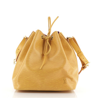 Louis Vuitton Petit Noe Handbag Epi Leather