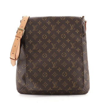 Louis Vuitton Musette Salsa Handbag Monogram Canvas GM