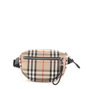 Burberry Cannon Bum Bag Vintage Check Canvas Small