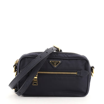 Prada Front Pocket Camera Bag Tessuto Small