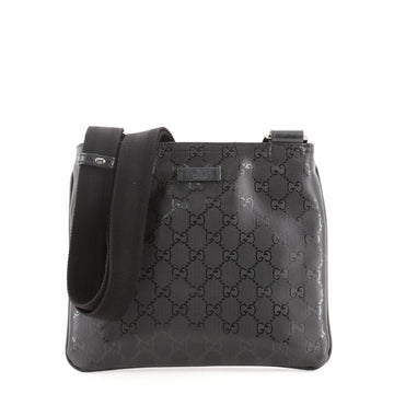 Gucci Zip Top Messenger Bag GG Imprime Small