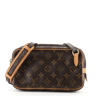Louis Vuitton Pochette Marly Bandouliere Bag Monogram Canvas