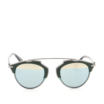 Christian Dior So Real Aviator Sunglasses Acetate and Metal