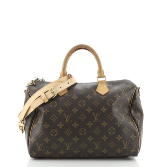 Louis Vuitton Speedy Bandouliere Bag Monogram Canvas 30