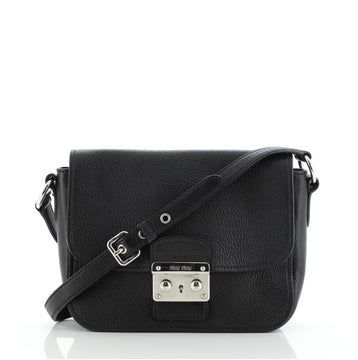 Miu Miu Flap Crossbody Bag Leather Small