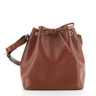 Louis Vuitton Petit Noe Handbag Epi Leather