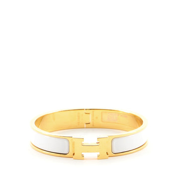 Hermes Clic H Bracelet Enamel Narrow