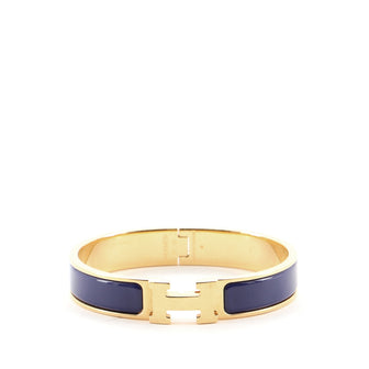 Hermes Clic H Bracelet Enamel Narrow