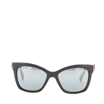 Chanel Boy Brick Cat Eye Sunglasses Acetate