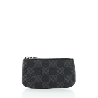 Louis Vuitton Key Pouch Damier Graphite