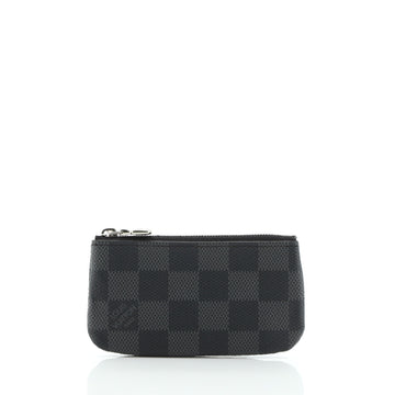 Louis Vuitton Key Pouch Damier Graphite