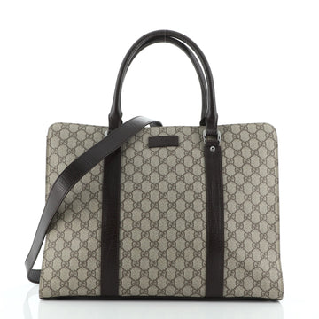 Gucci Convertible Briefcase GG Coated Canvas Large