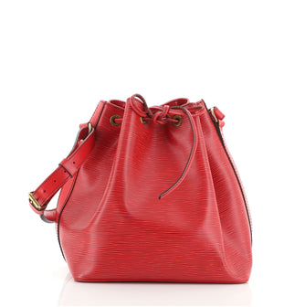 Louis Vuitton Petit Noe Handbag Epi Leather