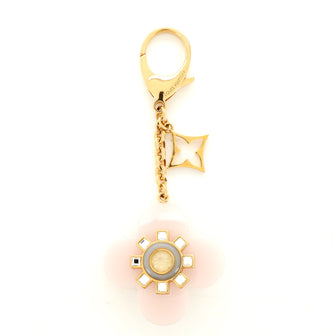 Louis Vuitton Fleur d'Etoile Bag Charm Resin with Crystals and Brass