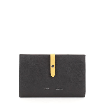 Celine Multifunction Strap Wallet Leather Large
