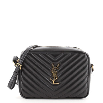 Saint Laurent Lou Camera Bag Matelasse Chevron Leather Small