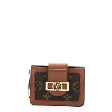Louis Vuitton Dauphine Multicartes Reverse Monogram Canvas