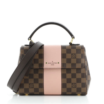 Louis Vuitton Bond Street Handbag Damier with Leather BB