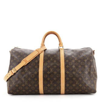 Louis Vuitton Keepall Bandouliere Bag Monogram Canvas 55