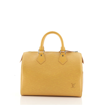 Louis Vuitton Speedy Handbag Epi Leather 25