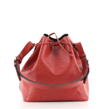 Louis Vuitton Petit Noe Handbag Epi Leather