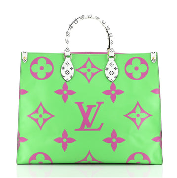 Louis Vuitton OnTheGo Tote Limited Edition Colored Monogram Giant GM