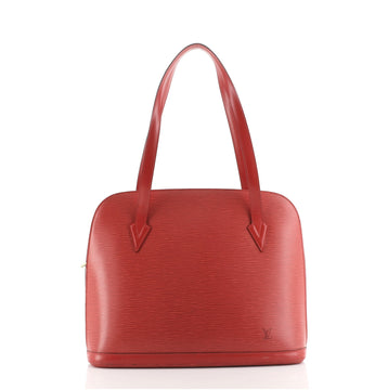 Louis Vuitton Lussac Handbag Epi Leather