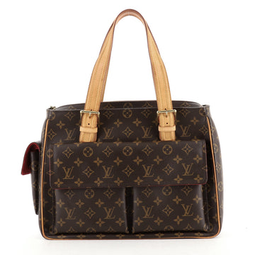 Louis Vuitton Viva Cite Handbag Monogram Canvas GM
