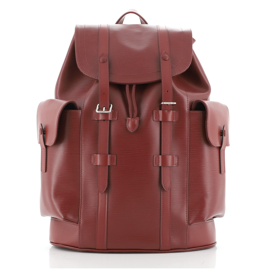 Louis Vuitton Christopher Backpack Epi Leather PM Red 61020178