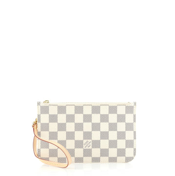 Louis Vuitton Neverfull Pochette Damier Small