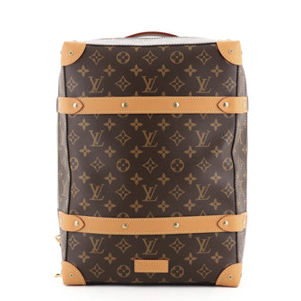 Louis Vuitton Soft Trunk Backpack Monogram PM Brown in Canvas