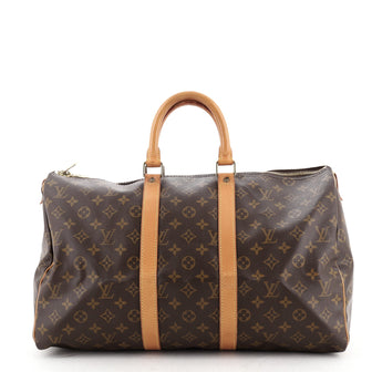 Louis Vuitton Keepall Bag Monogram Canvas 45