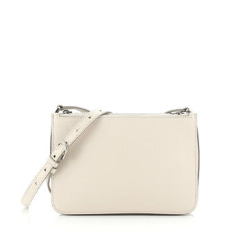 Burberry Triple Zip Crossbody Bag Leather Small