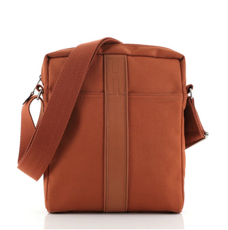 Hermes Acapulco Messenger Toile with Leather