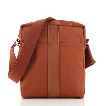 Hermes Acapulco Messenger Toile with Leather