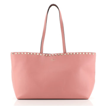 Valentino Rockstud Shopper Tote Leather Medium